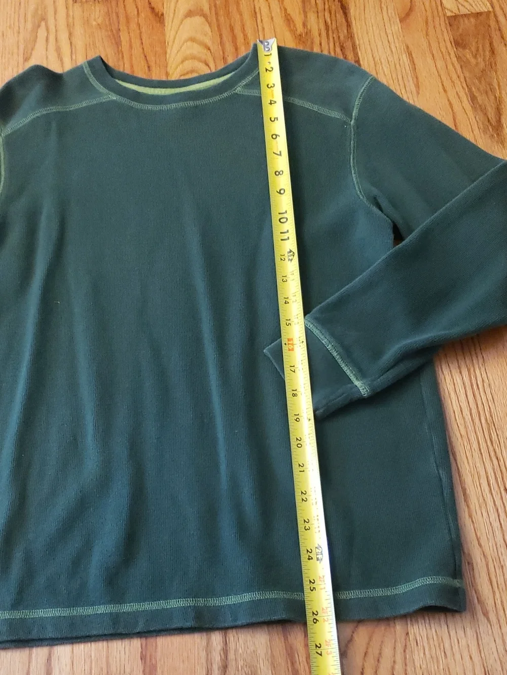 GAP Hunter/Forest Green Long-sleeve Tee Size: XL(12)